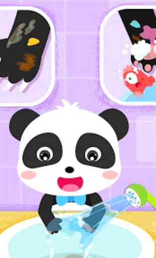 Buenos hábitos del Pequeño Panda 4