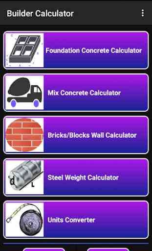 Builder Calculator - Concrete Volume Calculator 1