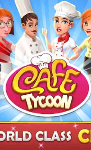 Cafe Tycoon: simulador de cocina y restaurante 2