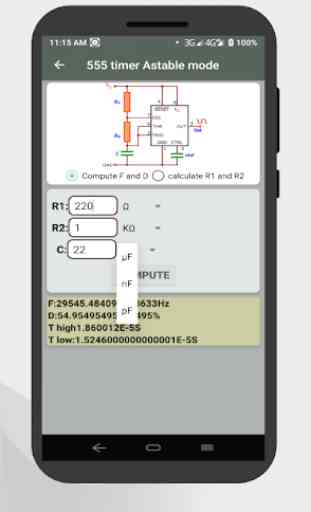 Calculadora de circuitos electronicos 4
