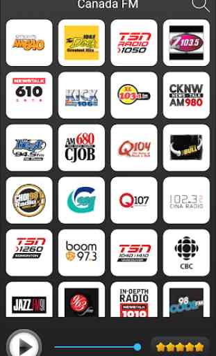 Canada Radio Stations Online - Canada FM AM Music 1