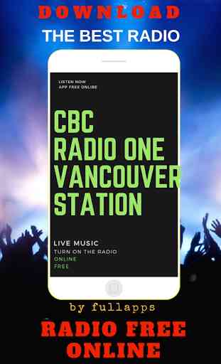 CBC Radio One Vancouver - CBU   ONLINE FREE APP 1