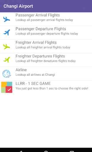 Changi Airport Flight Status 1