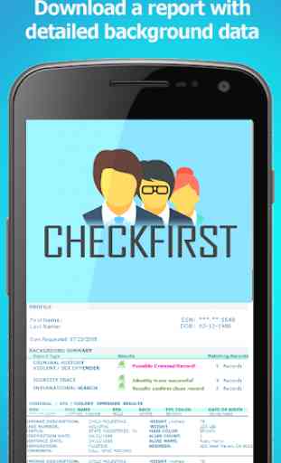CheckFirst Background Check & People Finder App 2