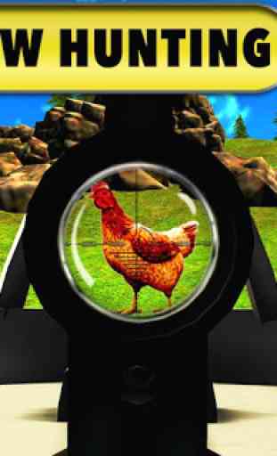 Chicken Hunting 2019- Real Chicken Shooting juegos 3