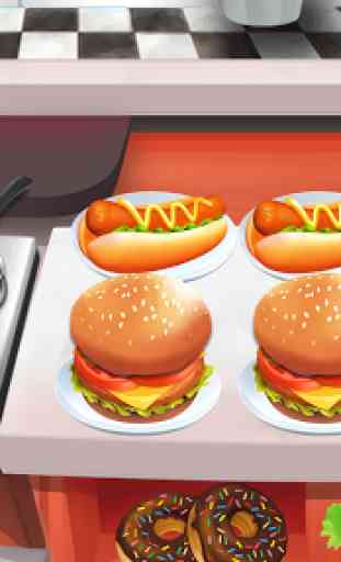Cocina juegos restaurante Chef: cocina Fast Food 1