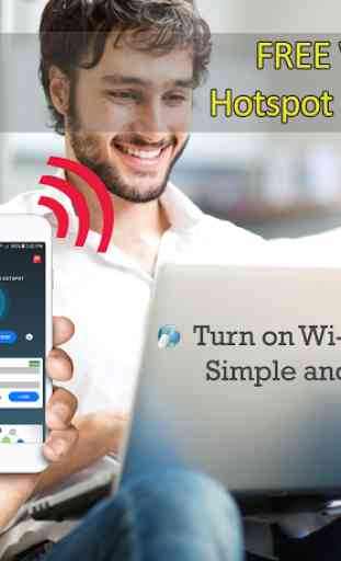 Conecte a Internet Wi-Fi y zona activa portátil 1