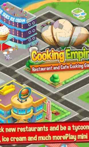 Cooking Empire - Cafe juego de cocina 1