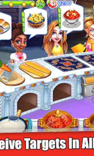 Cooking Express : Food Fever Craze Chef Star Games 3
