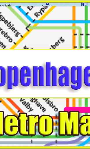 Copenhagen Metro Map Offline 1