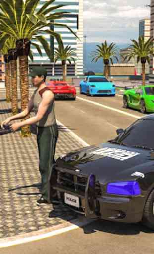 Crimen ciudad policía coche: driver 3D Police 2018 2