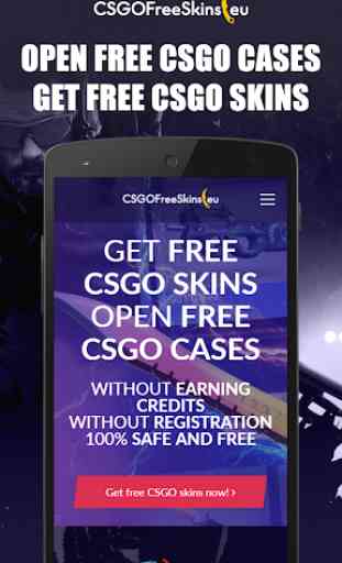 CSGOfreeskins.eu - CSGO skins & CSGO cases 1