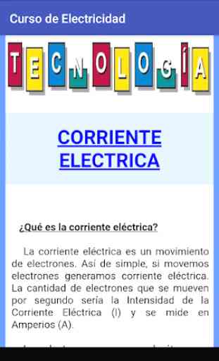 Curso de Electricidad 2