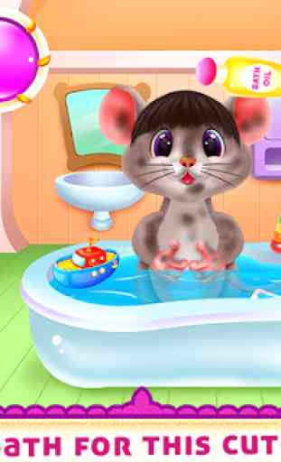 Cute Mouse Caring And Dressup 3