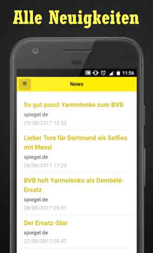Dortmund Alle News - Inoffizielle app 1
