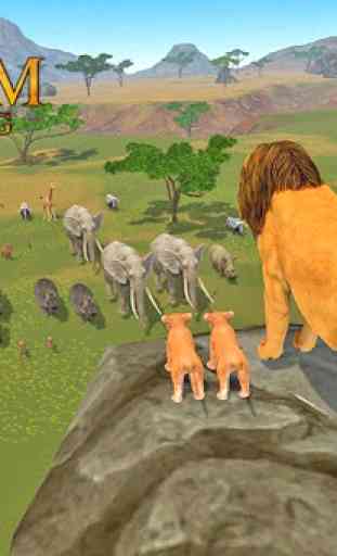 El simulador de león: el ascenso de un rey. 1