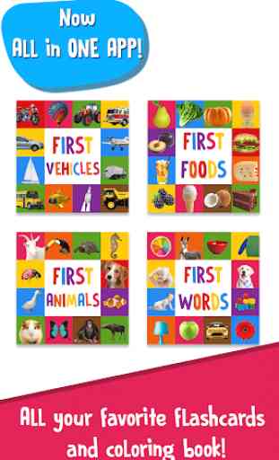 First Words Baby Games: Toddler Learning Games 1