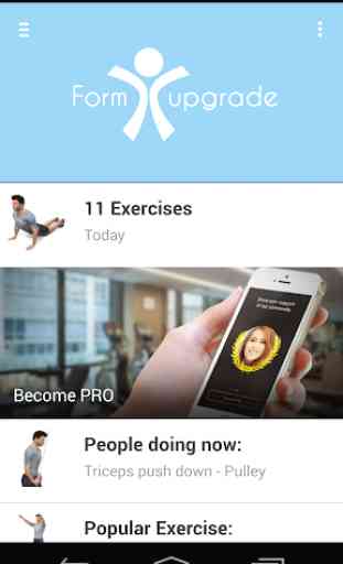 Formupgrade fitness app 1
