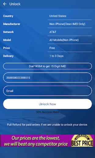 Free Unlock Samsung Mobile SIM 2
