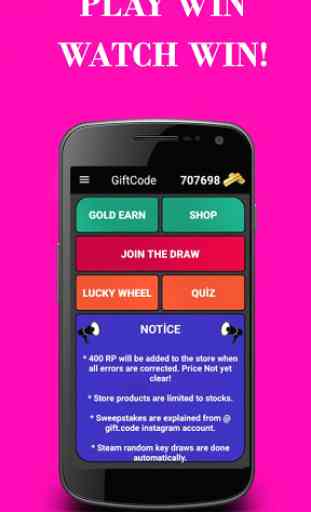 GiftCode - Códigos de juego gratis 2