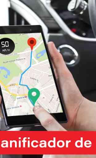GPS Offline Digital Velocímetro y cuentakilómetros 3