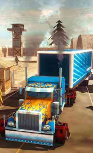 Heavy Truck Robot Giant Truck Driver Simulator 2