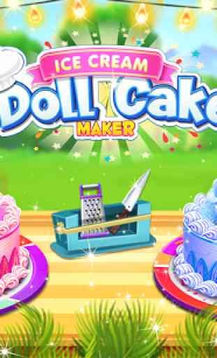 Ice Cream Chocolate Doll Cake Maker 2020 1