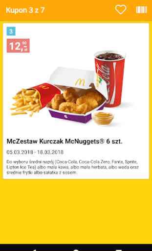 Kupony do McDonald's 3
