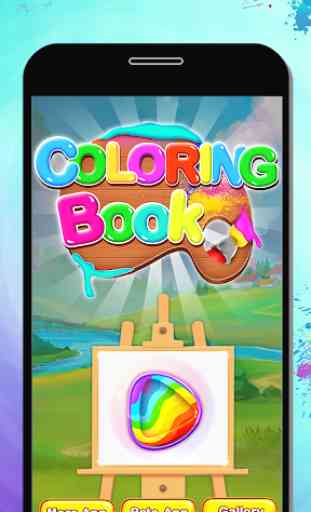 libro para colorear y dibujar frutas - niños Juego 1