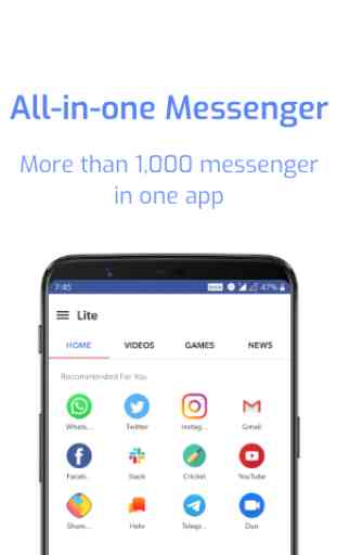 Lite Messenger - Free Messages, Calls & Video Chat 1
