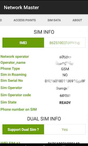 Master Network Info & SIM Query Tool 4