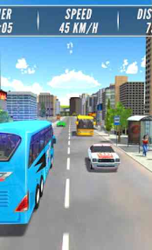 moderno autobús manejar simulador 2
