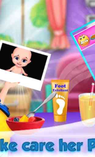 Mommy Baby grown & Care Kids Game 1