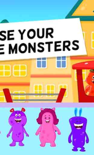 My Monster Town - Tren de juguete para niños 3