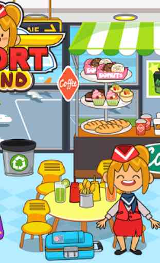 My Pretend Airport - Kids Travel Town Games 4