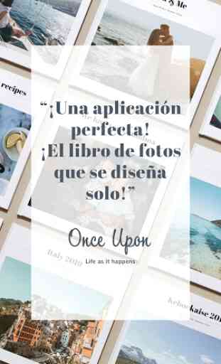 Once Upon. Crear estilo álbum de fotos 1