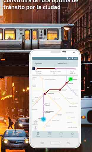 París Guía de Metro y interactivo mapa 2