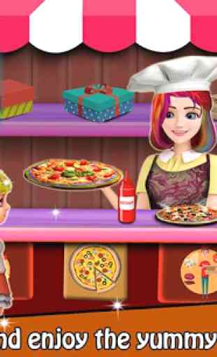 Pizza Maker My Café Cooking Game: Pizza Delivery 2