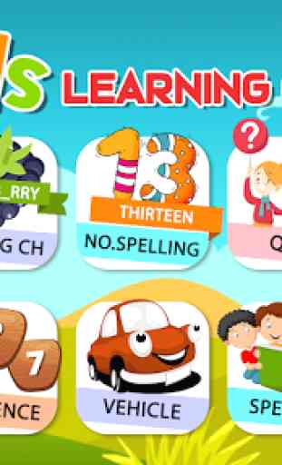Preschool Learning - Kids ABC, Number, Color & Day 2