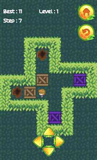 Push Box Garden Puzzle Games: Sokoban Puzzles 4