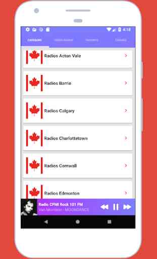 Radio Canada Player - Internet Radio Canada FM App 1