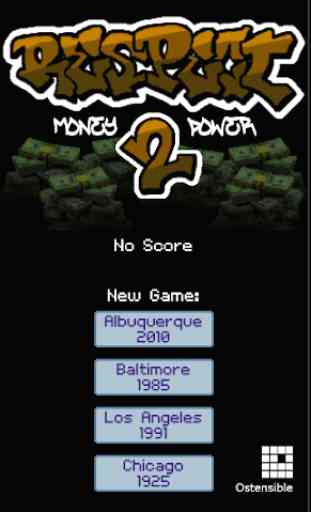 Respect Money Power 2: Advanced Gang simulation 1