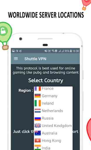 Shuttle VPN - VPN gratis | VPN segura 1