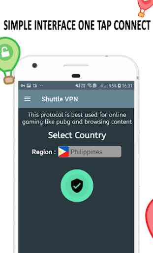 Shuttle VPN - VPN gratis | VPN segura 3