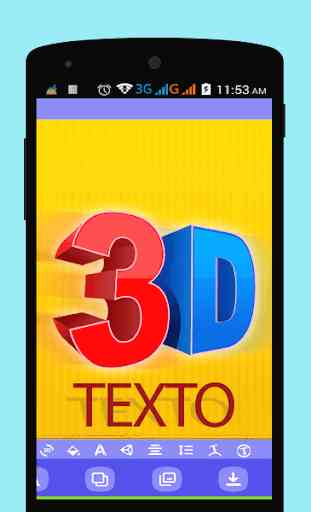 Texto de 3D en la foto - Logotipo & Nombre Arte 2