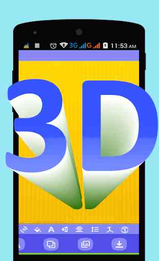 Texto de 3D en la foto - Logotipo & Nombre Arte 4