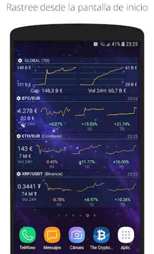 The Crypto App - Widgets, Alertas, Noticias 4