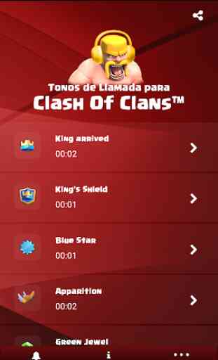 Tonos de Llamada para Clash of Clans™ 1