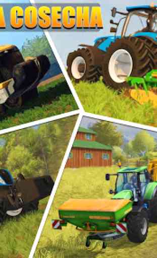 Tractor Agrícola Chofer: pueblo Simulador 2019 4