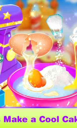 Unicorn Cake Pop Maker–Sweet Fashion Baking Games 2